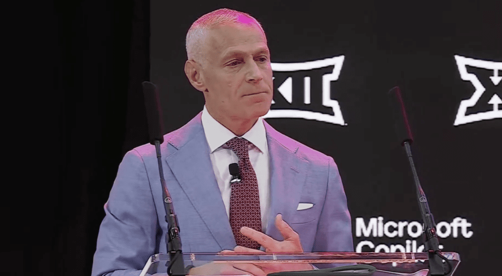 Big 12 commissioner Brett Yormark